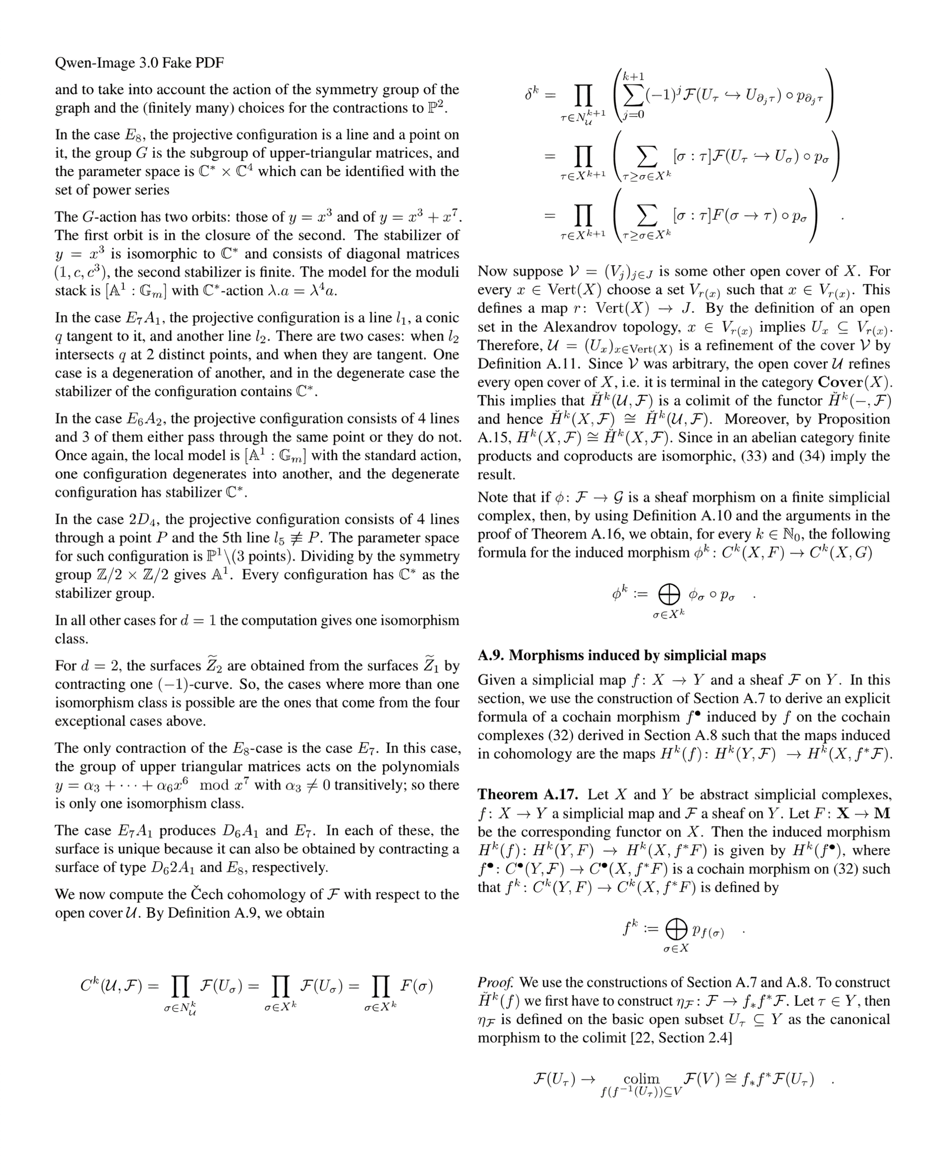 Academic paper page with mathematical formulas and structured text columns