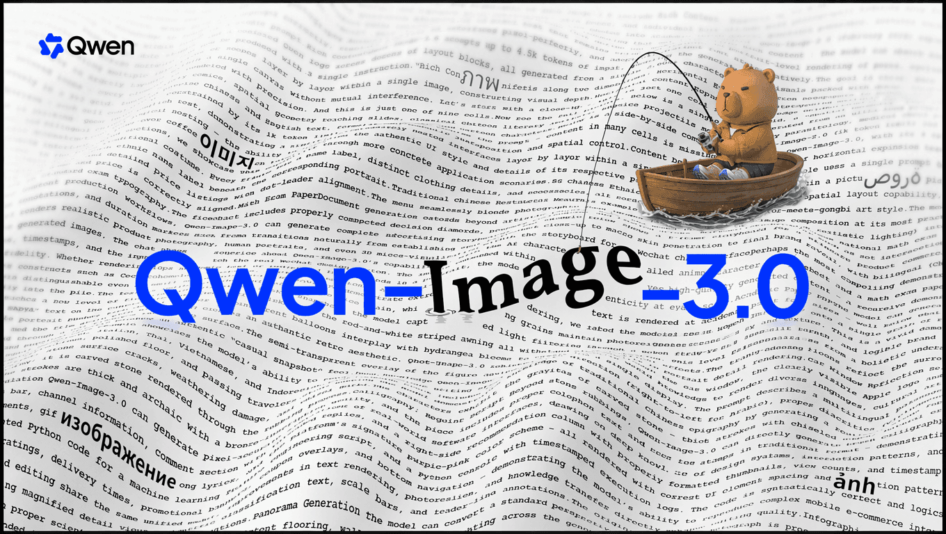 Qwen Image 3.0 generated visual showcase